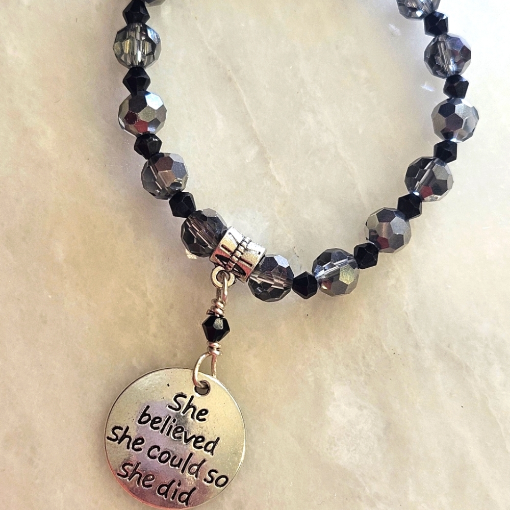 Handmade bracelets with charm